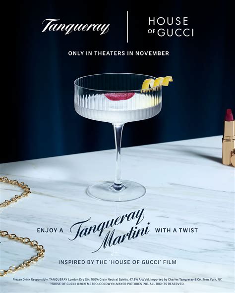 gins gucci subitoit|A Tanqueray Martini With A Twist Stars As A Pivotal .